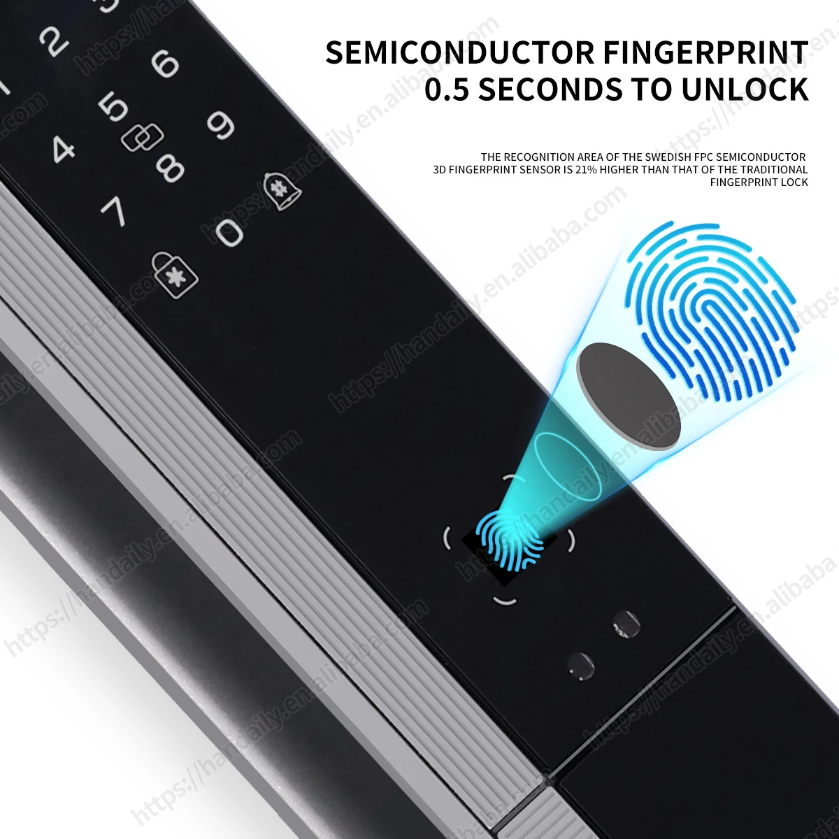 Smart Door Lock Face Recognition Automatic Digital Lock Dual Camera WiFi Fingerprint Card Key unlock Support Video Intercom K12