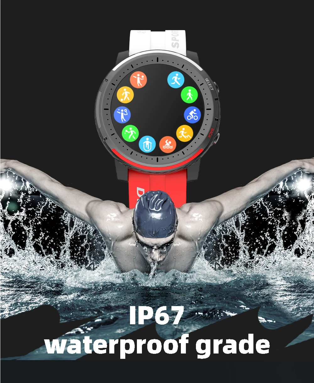 Low Power Consumption Smart Watch LV69 Call Music Fitness Tracker Heart Rate Monitoring Sport Record LV69 Smartwatch
