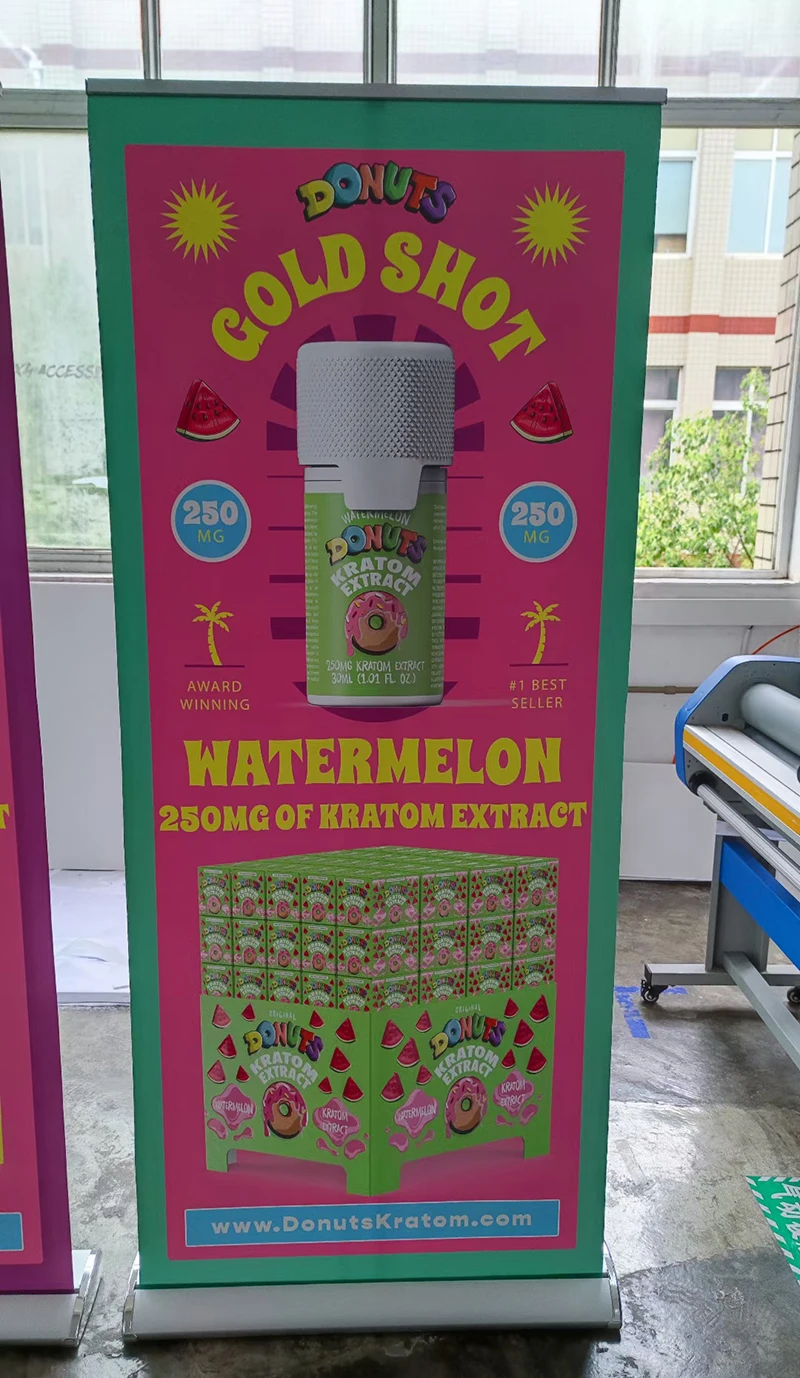 Fast Shipping Roll up Banner 200cm Poster Display Stand Luxury Rollup Stand Large Base Rollup Banner Stand