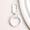 Size 9 - White Donut-shaped Spring Hook Door Snap