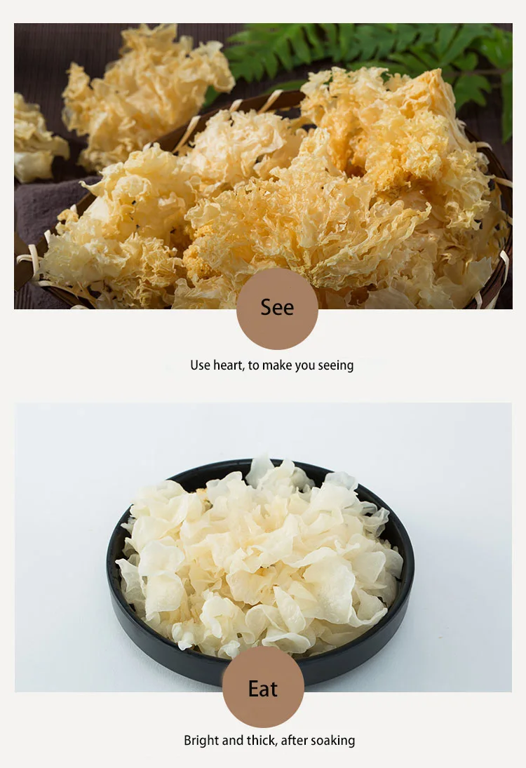 Factory Supply Dried Tremella Dehydrated Jelly Mushroom For Sale Buy Factory Supply Dried