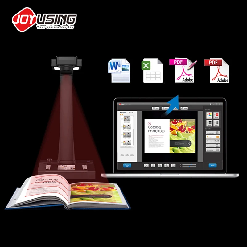 Joyusing V160 Pro Laser High Clarity 16.0MP Auto-Focus A3 Book Scanner