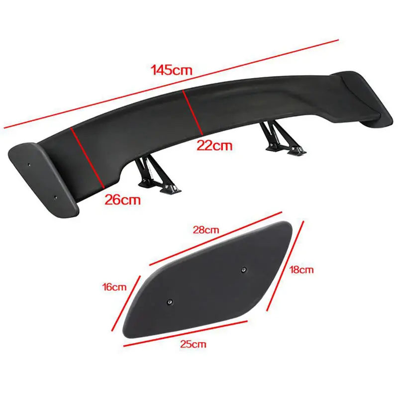 Car Modified Carbon Fiber Rear Spoiler Highquality Car Rear Spoiler