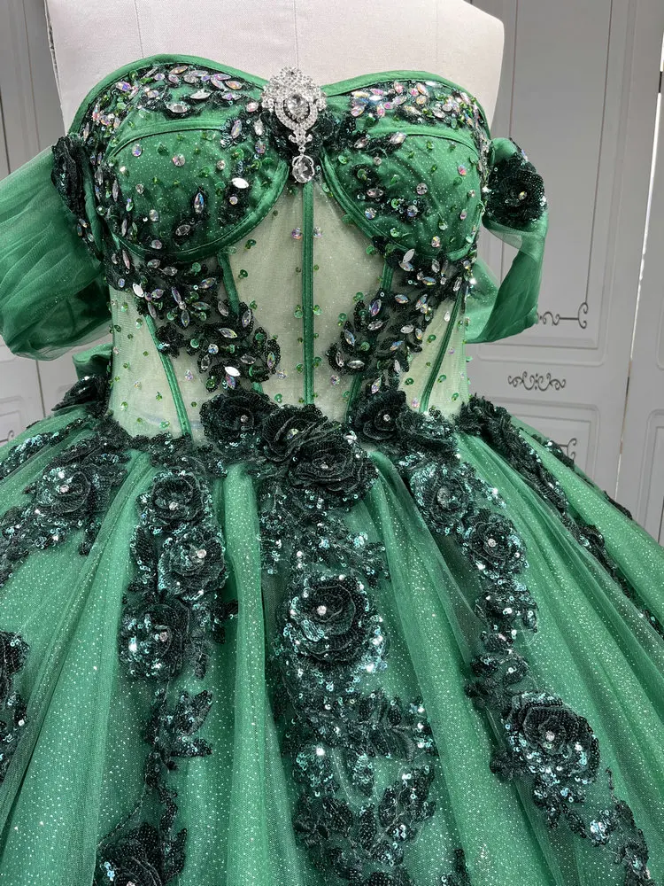 zimmermann emerald green dress Green Paisley Ottie Plunge Midi Dress main image 1