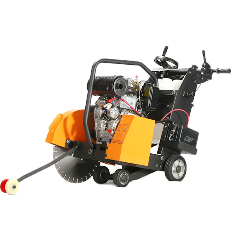 Portable Diesel Walk Behind Concrete Cutter Gasoline Engine Asphalt  Floor Saw Cutting Machine for Sale