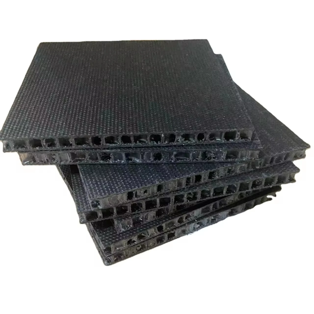 Double-Sided Non-Slip Pattern Heavy Bearing Scaffolding Boards Thermoplastic PP Fibreglass Honeycomb Composite Panels Plastic