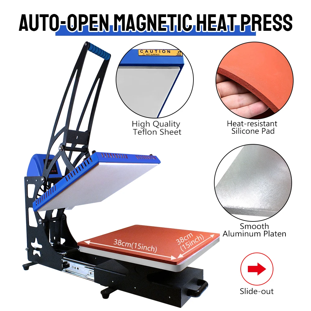 Xingyan New Style 38x38cm High Pressure Heat Press Machine Sublimation