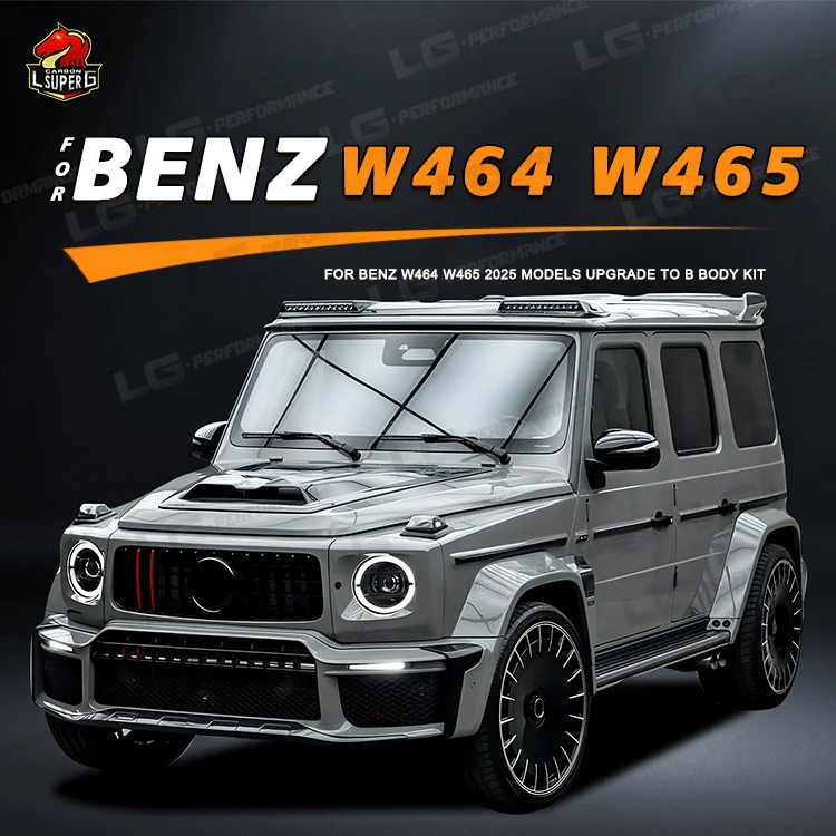 PP素材BスタイルボディキットメルセデスBENZ GクラスW465 G63 W464