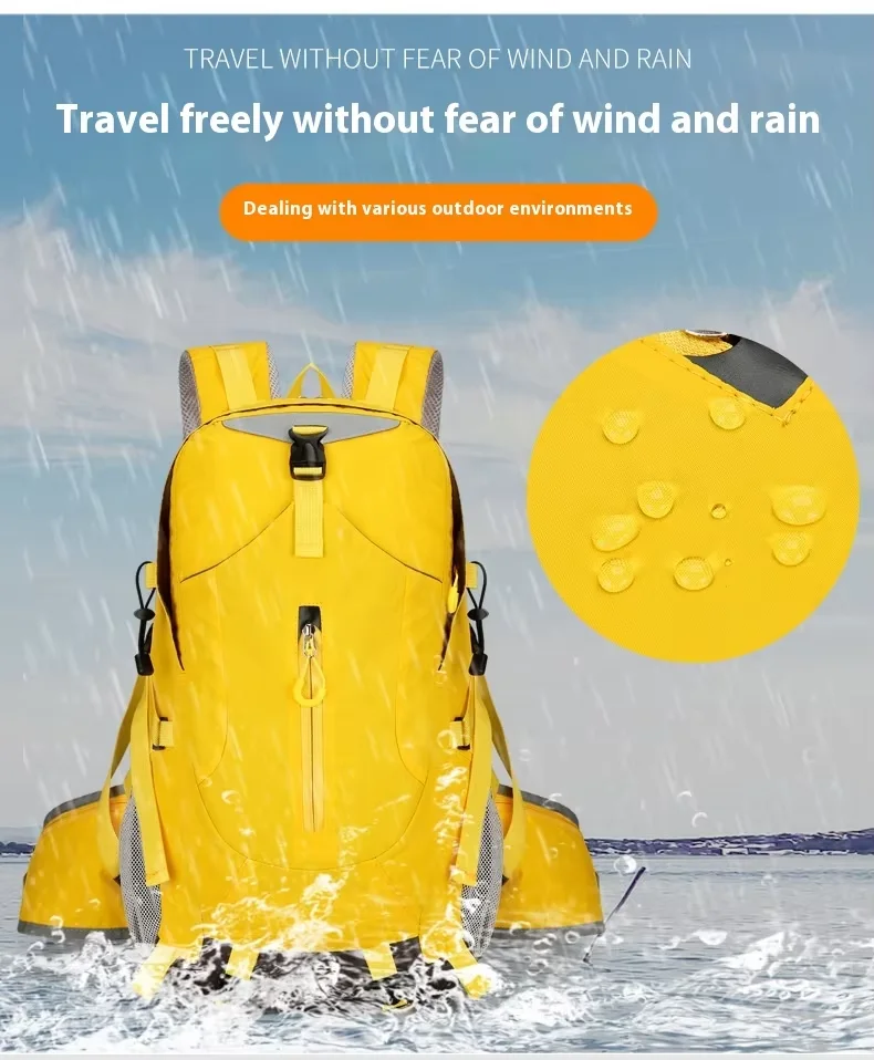 Funktioneller Outdoor Rucksack Für Wandern Und Camping_voghion.com