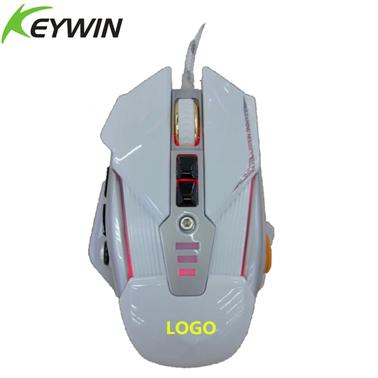 OEM Factory 8D LED RGB Wired Gaming Mouse Adjustable DPI Custom USB Mouse for PC Laptop Optical Tracking