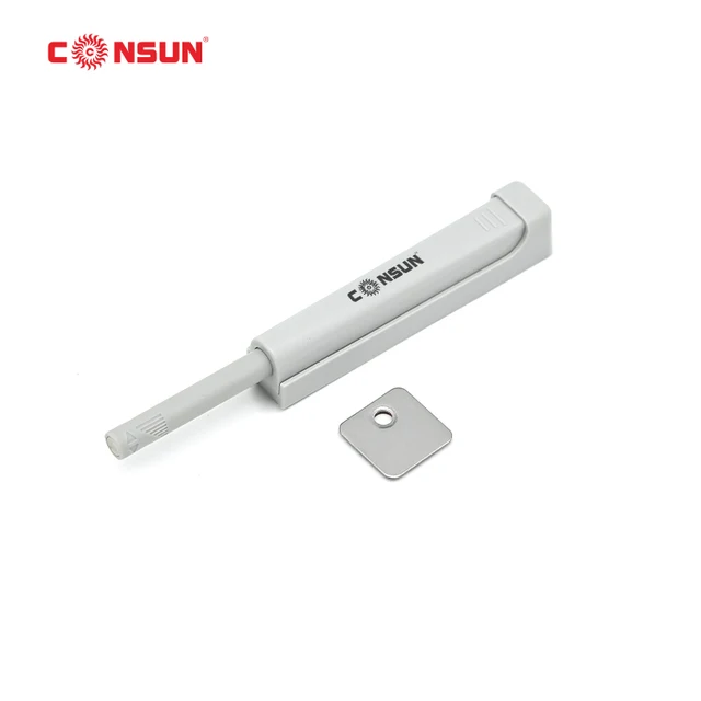 Cabinet Cupboard Touch Release Catch Magnetic Push Tip on Push to Open Door Latch