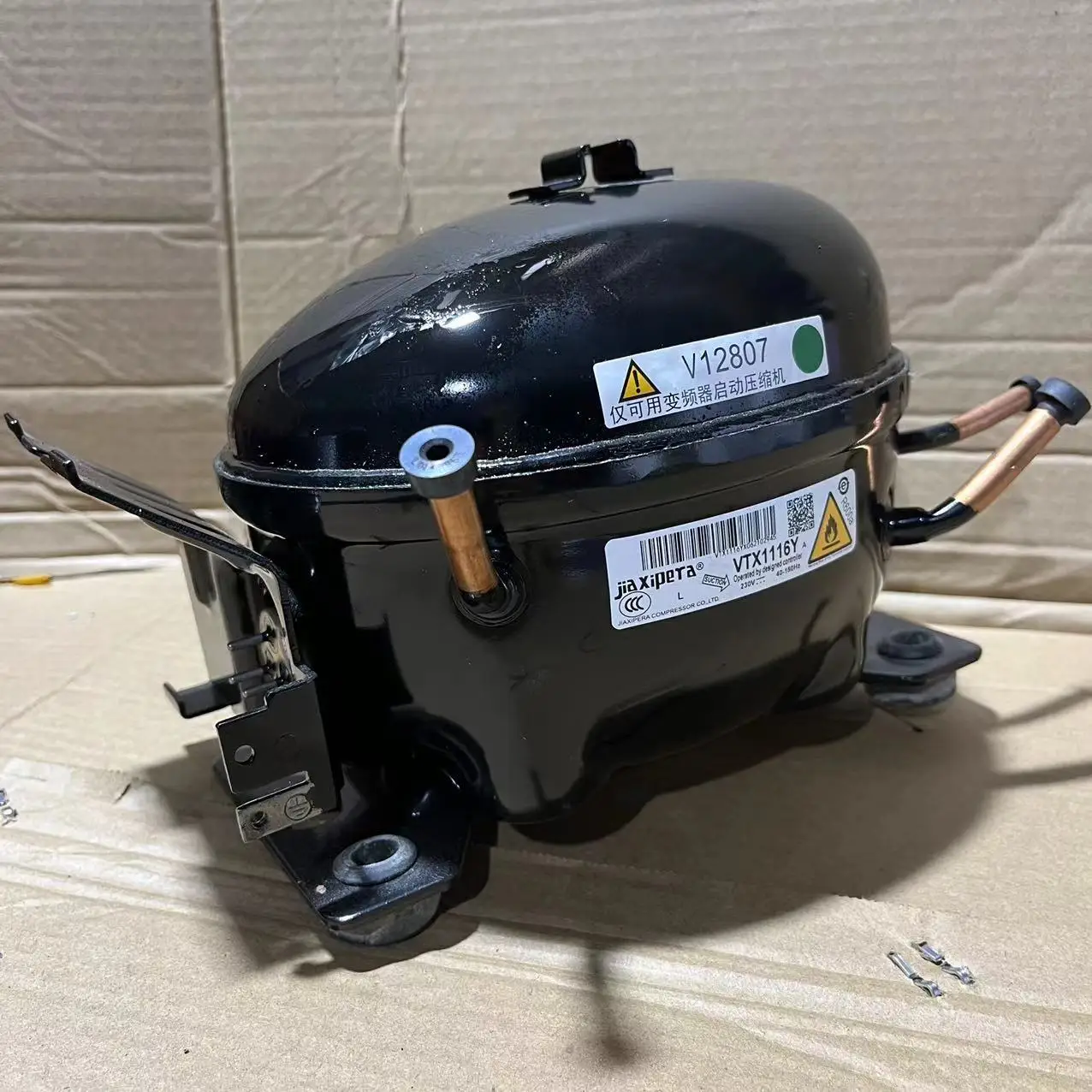 Jiaxipera VTX1116Y VTB1116Y Compressor for Refrigeration, 220V