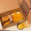 Caja de embalaje de comida rápida