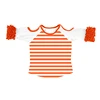 Orange White Stripe
