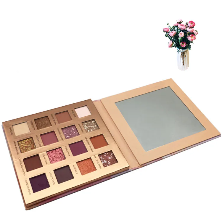 2021 самый лучший продавая изготовленный на заказ логос make up 16 видов цветов класса люкс с яркая палитра теней для век