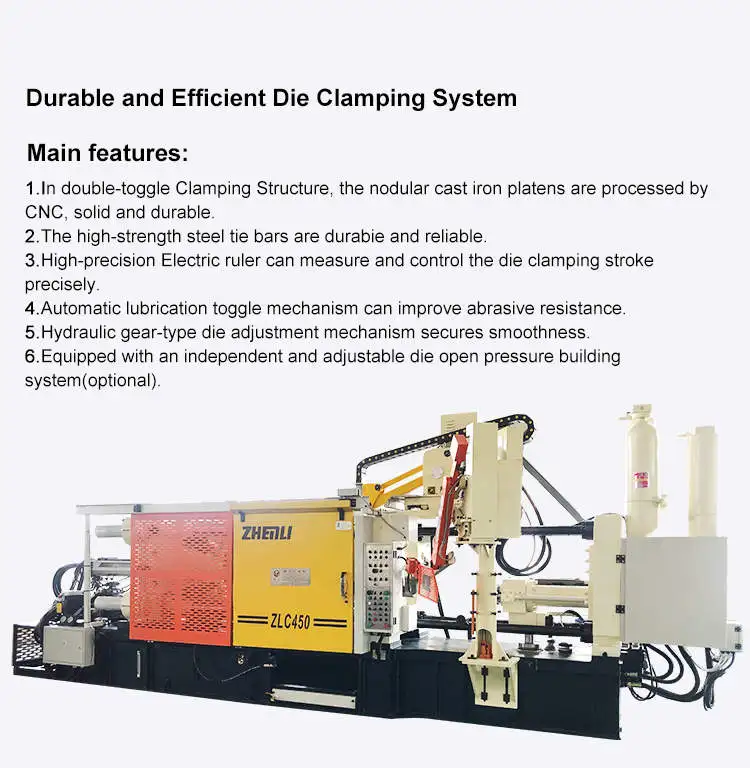 Zhenli 400 Ton 450 Ton Aluminum Die Casting Machine Price Buy Die