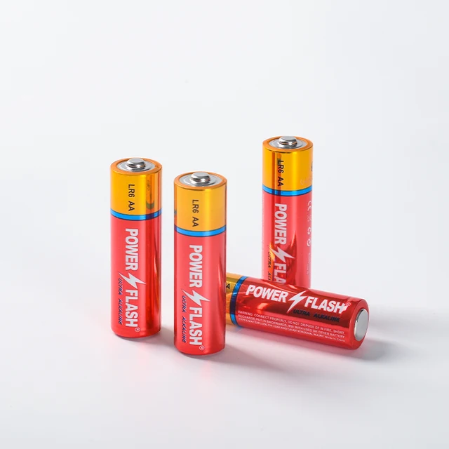 Industrial ROHS/CE Certified 1.5V AA Alkaline Battery LR6 AM-3 Batteries OEM/ODM Available