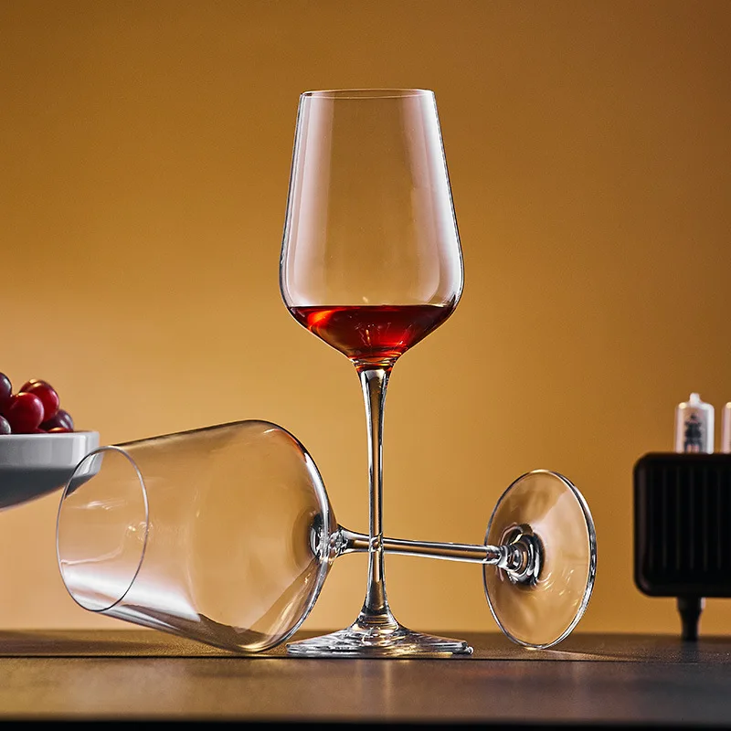 450 Ml Long Stem Crystal Wine Glasses,Burgundy Wine Glasses,Large Wine