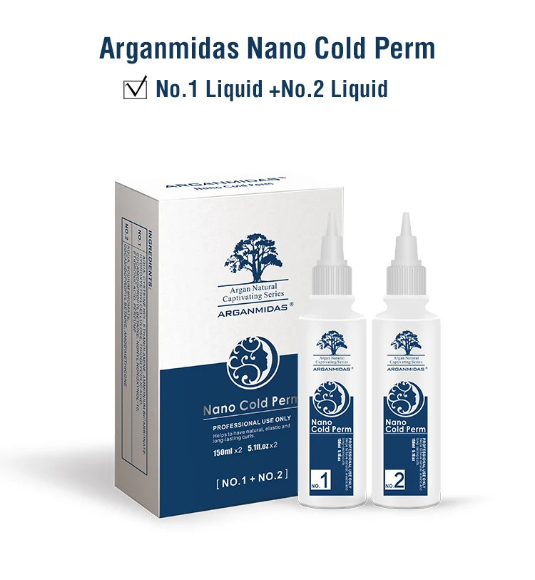 Cold Wave Nano Cold Perm Liquid Lotion Rebonding Soft Hair Perms Cream