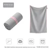 bolsa con cremallera estilo rayas grises