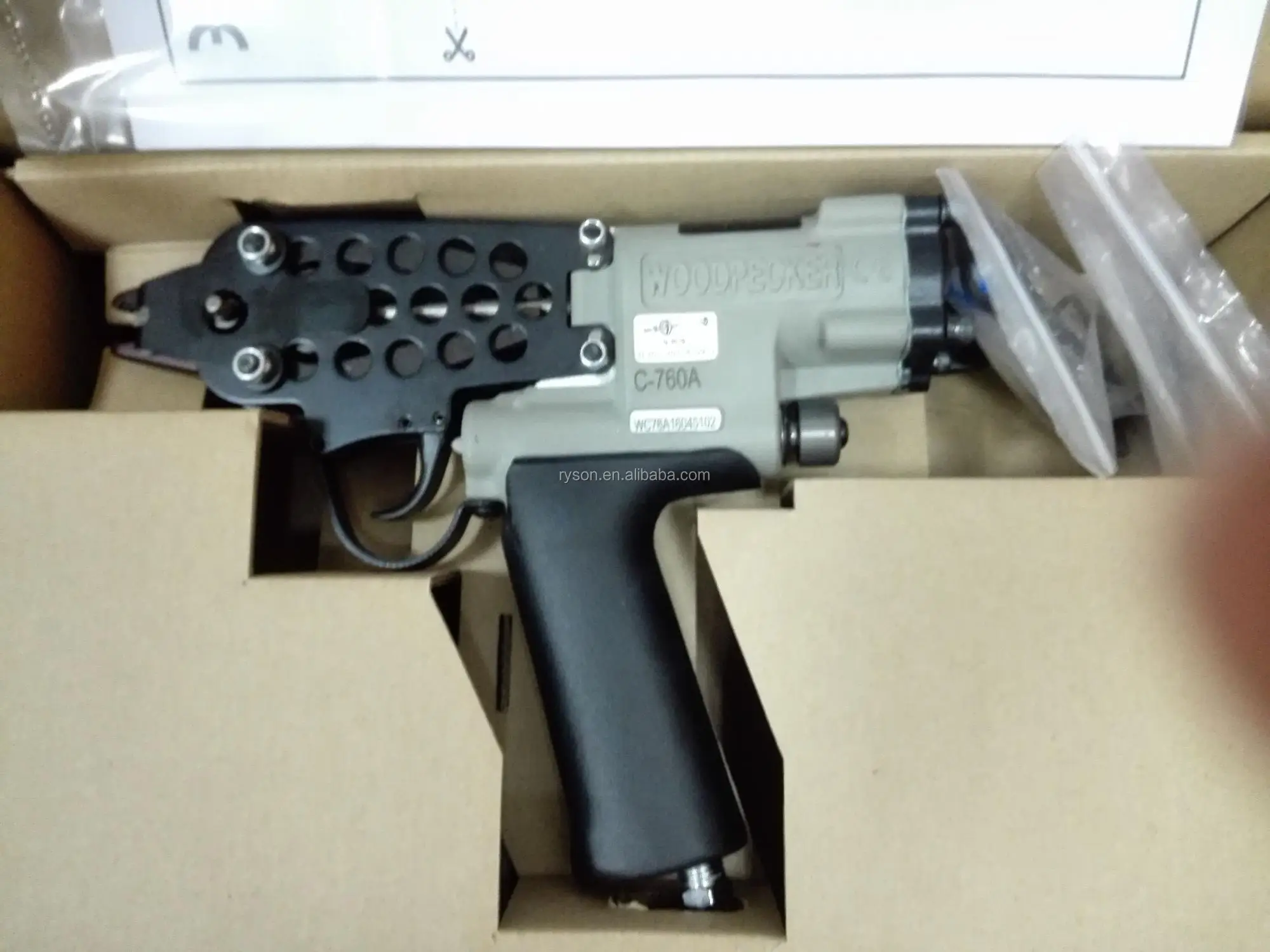 Pneumatic Stapler c Ring Gun for Mattress Spring Clips