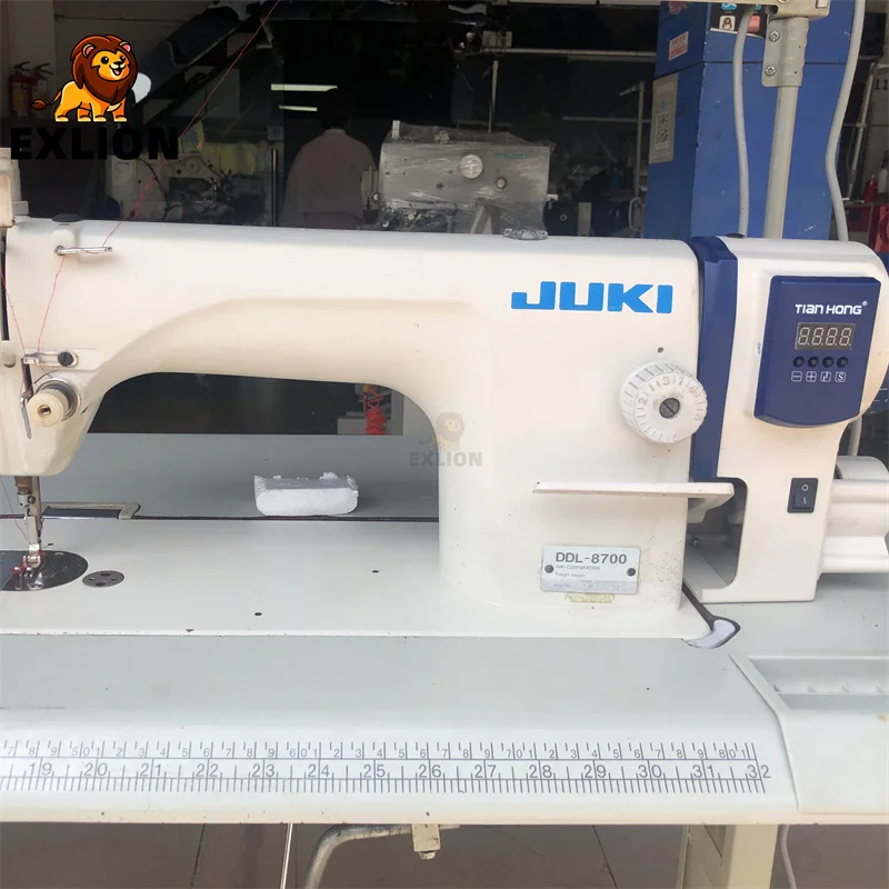 Exlion Used Juki8700 Direct Drive Industrial Lockstitch Sewing Machine With Automatic Thread