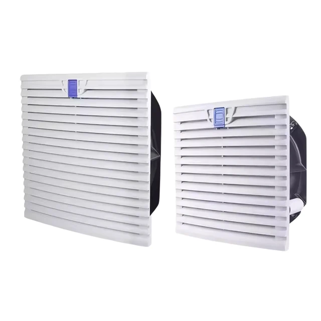 Cabinet control cabinet cooling fan louver with filter dust screen fan 220V distribution box