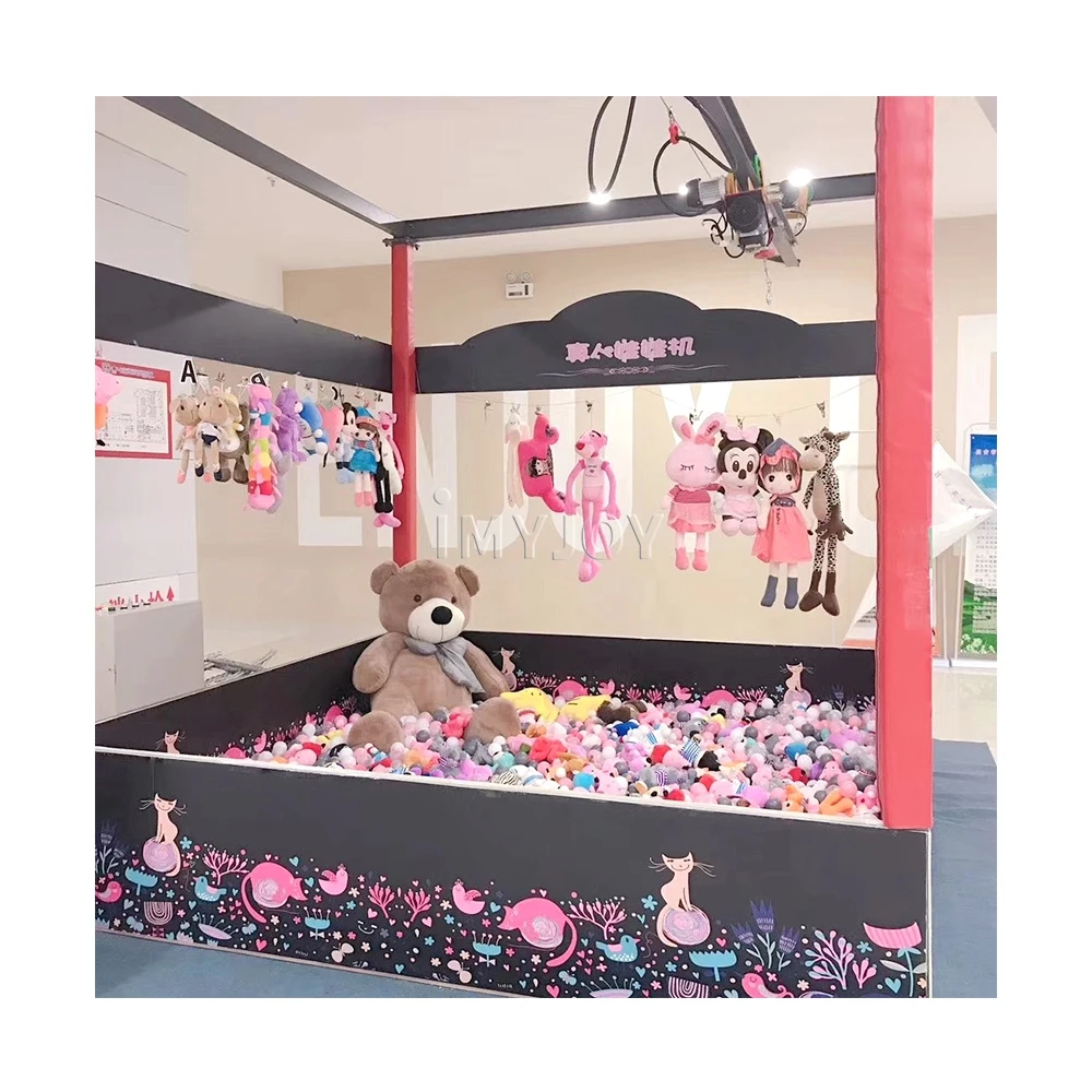Hot Sale China Factory Amusement Park Electronic Vending Arcade Real Human Claw Machine