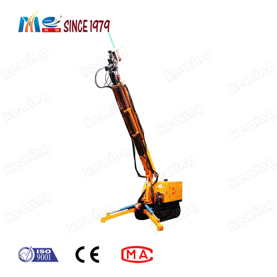 Mobile Concrete Shotcrete Robot Concrete Long Distance Spraying Machine for Tunnel