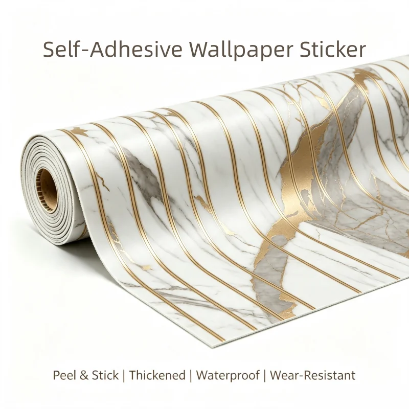 Adesivo da parete decorativo facile da installare e rimovibile per interni domestici, soggiorno, carta da parati in PVC