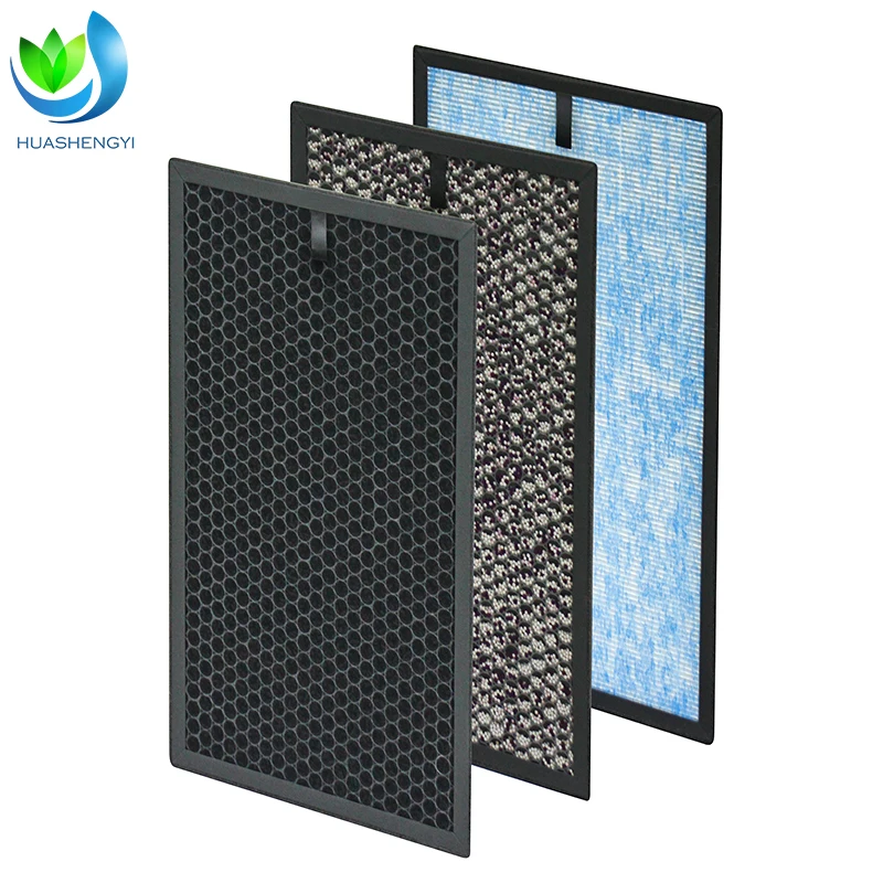 Customized TIPON TIFI01 Air Purifier Filter H13 HEPA Activated Carbon Filter Absorb & Decompose Formaldehyde Odor for Home