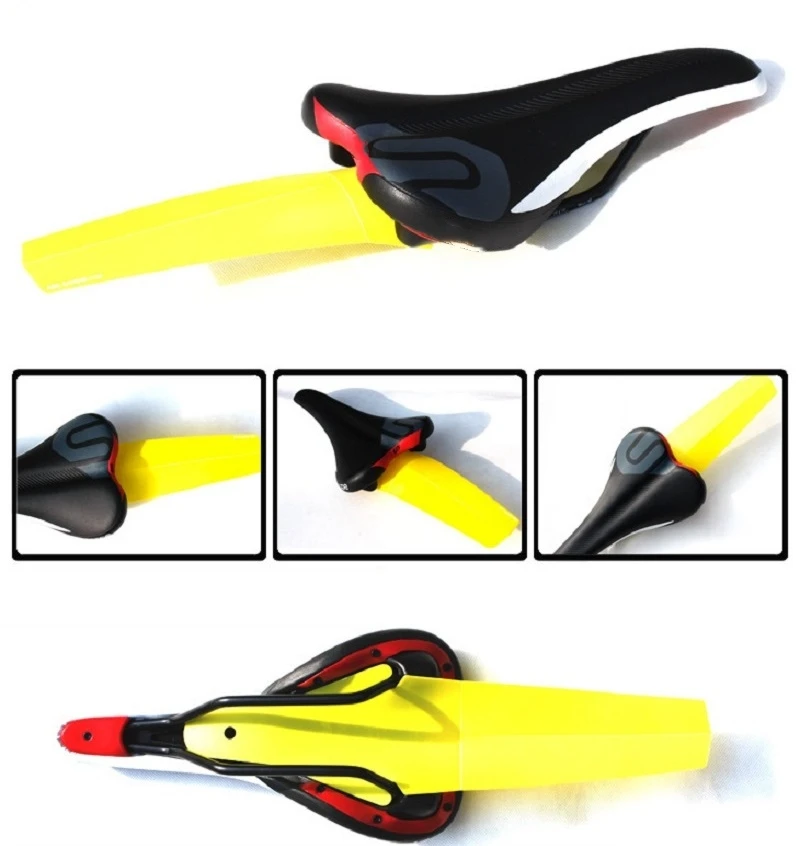 Custom Logo Plastic Colorful MTB Zefal Rear Guard Bicycle Mudguard Cycling Spatbord Fiets Bike Mud Flaps Mountain Bike Mudguard