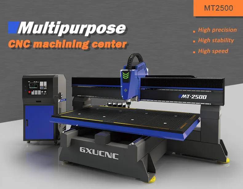 3 axis cnc router engraving and milling machine aluminum MT-2500