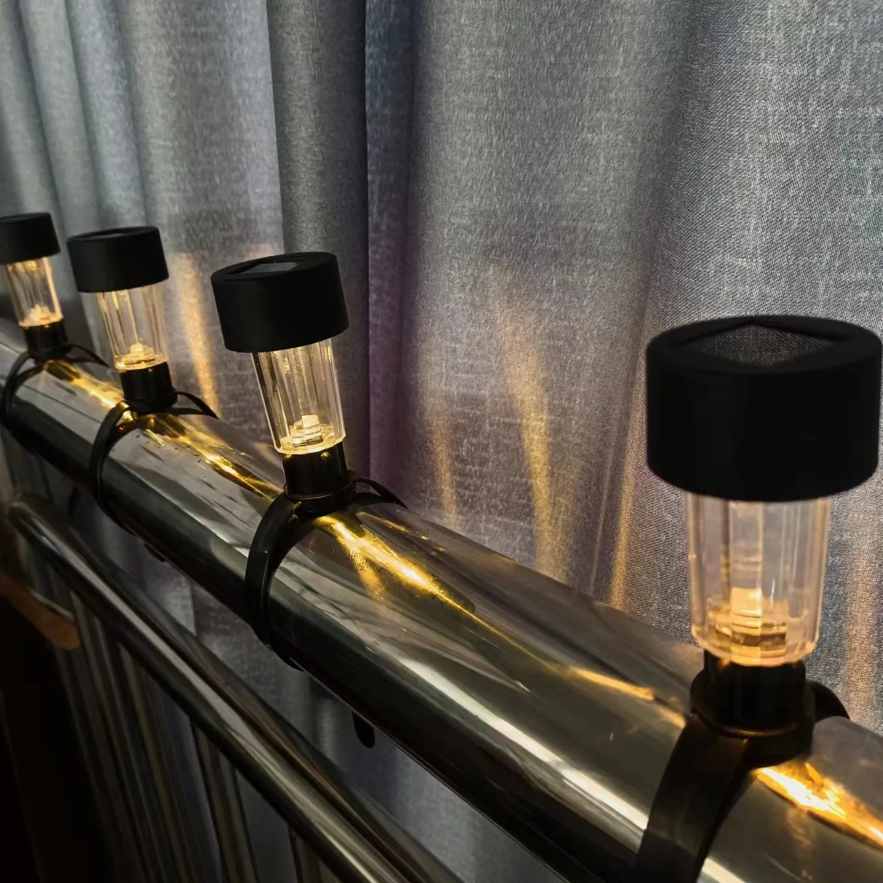 Hot Sales Strip Outdoor Sensing Courtyard Atmosphere Railing Surround Solar Light