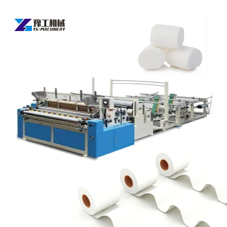 Yugong Bamboo Pulp Toilet Paper Making Machine Second Hand Toilet Paper Machine for Sale