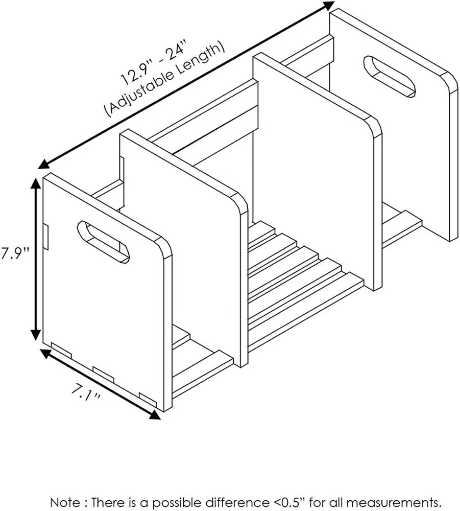 Оптовая продажа, Регулируемая Вешалка для книг из натурального бамбука