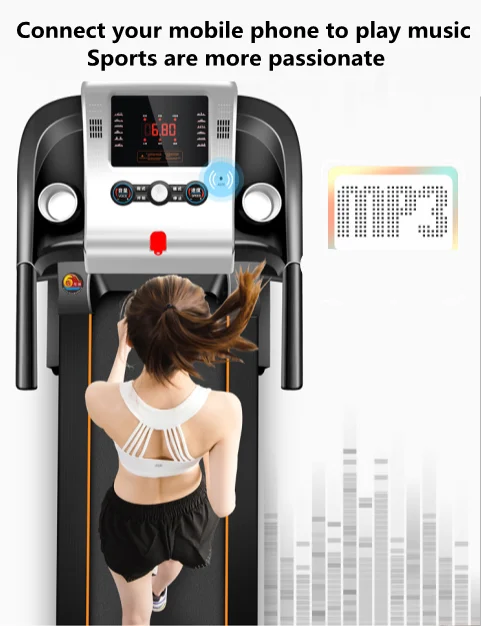 Lijiujia Easy Installment Treadmill Max User Weight 110kg Home Use Gym Exercise Equipment Folding Running Machine