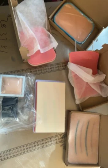 Медицинский Набор для наложения швов на кожу с