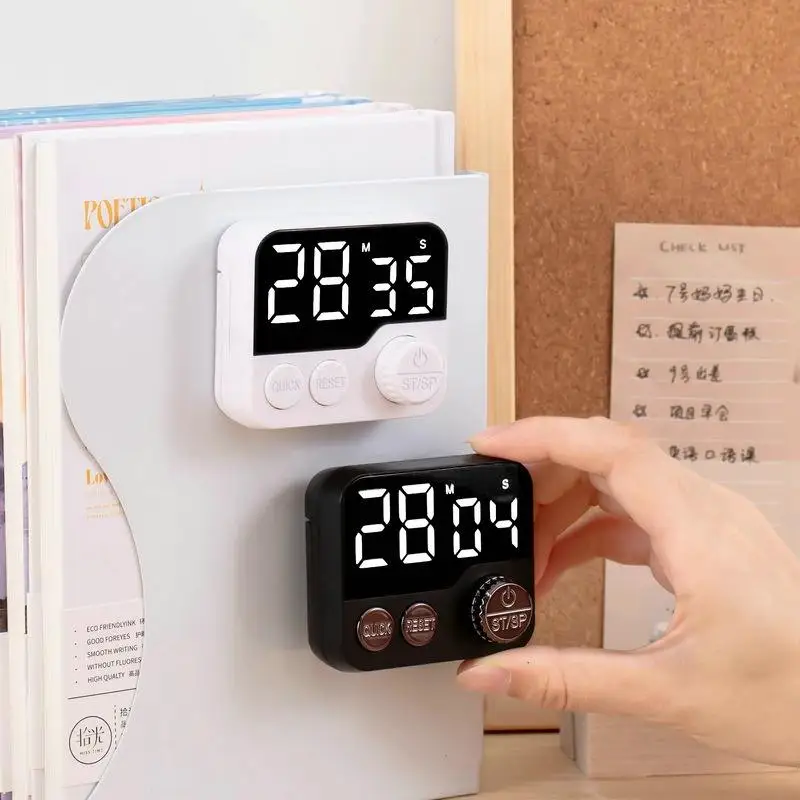 Multi-function Rotary Student Time Management Timer Positive Countdown Timer Kitchen Baking Timer