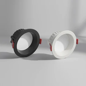 Zhongshan Modern LED Ceiling Lighting Downlight Aluminum Embedded Undecorated Undecorated for Living Room Remote Control Switch