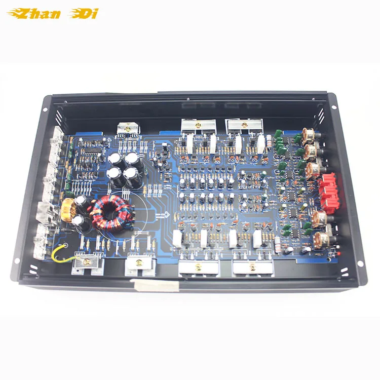 Factory 6800W 12V Full Range Car Amplifier 4 Channel 6800w Powerful Car Stereo Amplifier Car Audio Amplifiers