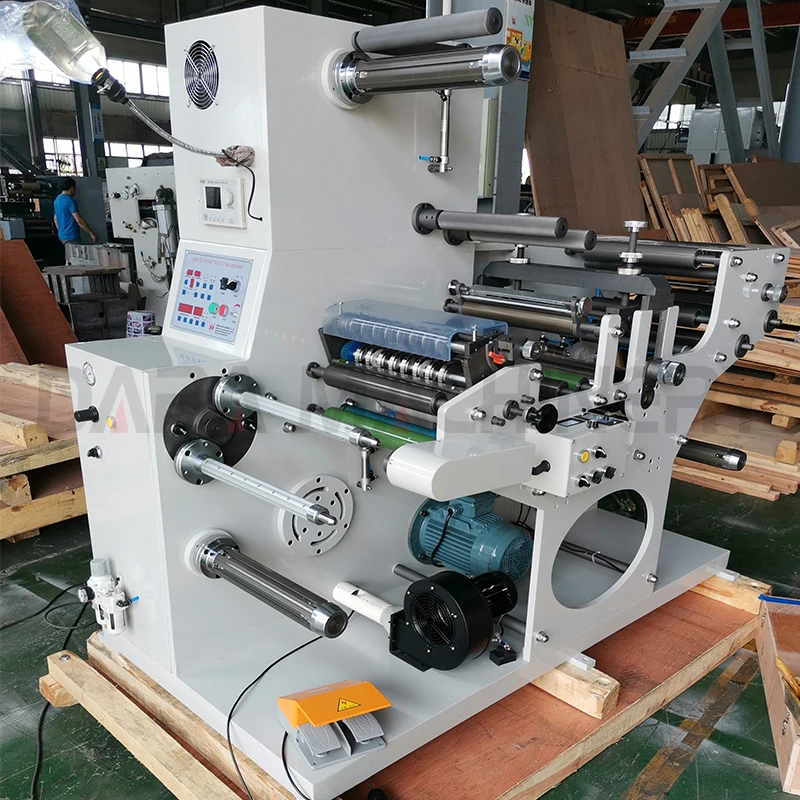 Automatic Blank Sticker Label Roll to Roll Paper Rotary Die Cutting Machine