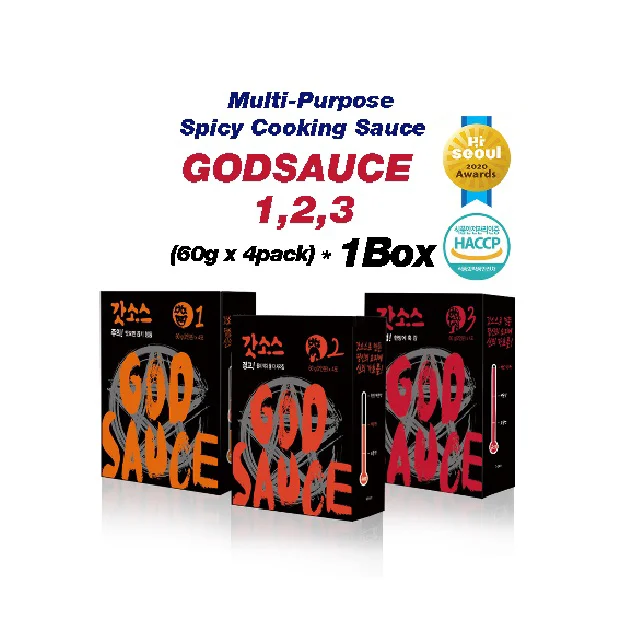 Korean High Quality Cooking Chili Sauce Pouch Package Condiment Chili