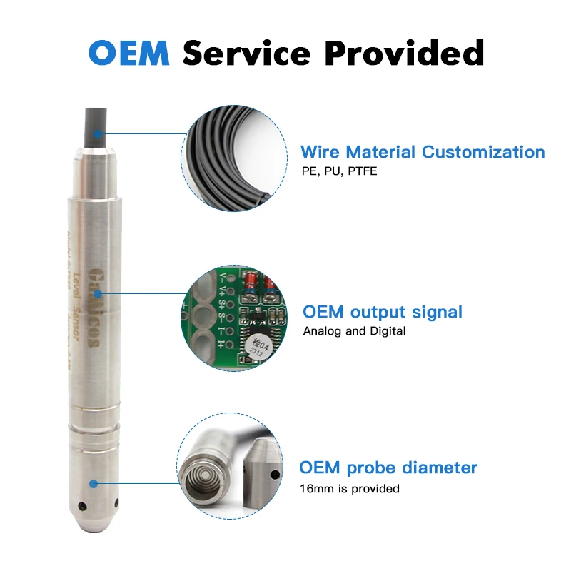 GAMICOS GLT530 Underground Well Level Sensor Water Level Sensor