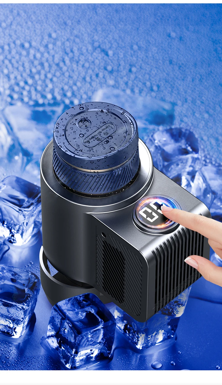 2022 amazon hot sale gift Car Accessories Smart Cup Car Cooling Cup Holder Car Cooling Cup