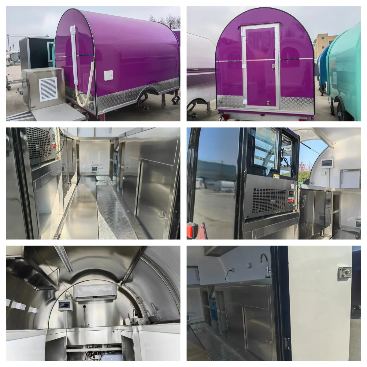 Silang  SL-6C Customizable Food Truck Hot Sale in USA with Options for Size and Color for Pizza Coffee Ice Cream factory