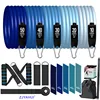 Juego de 11 piezas con degradado azul nuevo de 150 lb (caja de color)