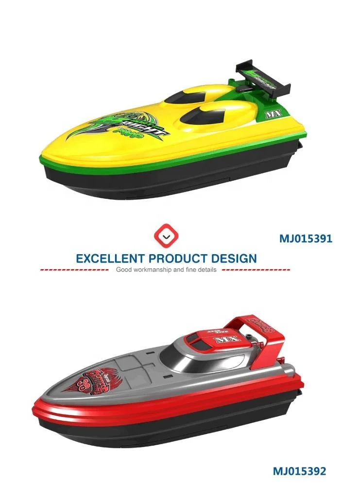 27MHZ High Speed Kids 4-channel Small Toys Speed Boat for Sale
