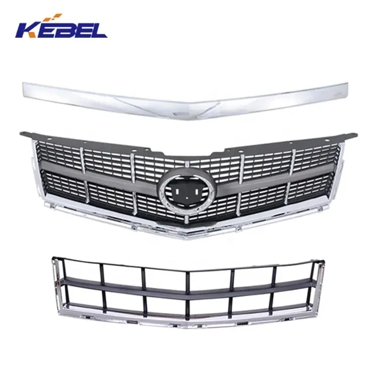 Brand New Auto Body Kit Hood Moulding Factory Price Car Bumper Grille Chrome Front Grille for Cadillac SRX 2010 2011 2012