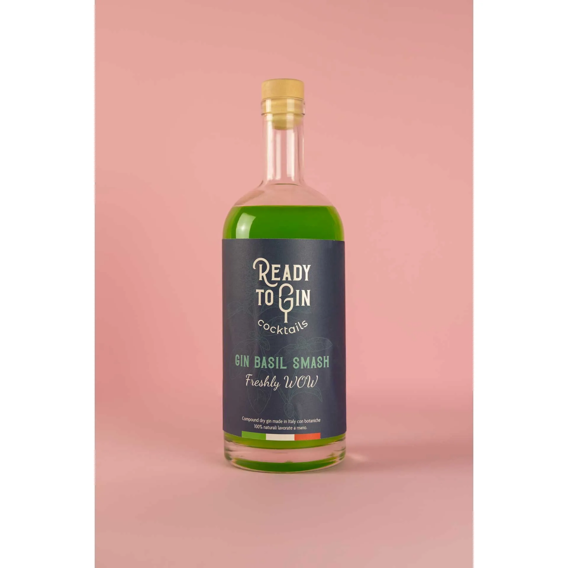 Ready To ジン バジル スマッシュ 1L グリーン カクテル すぐに飲める